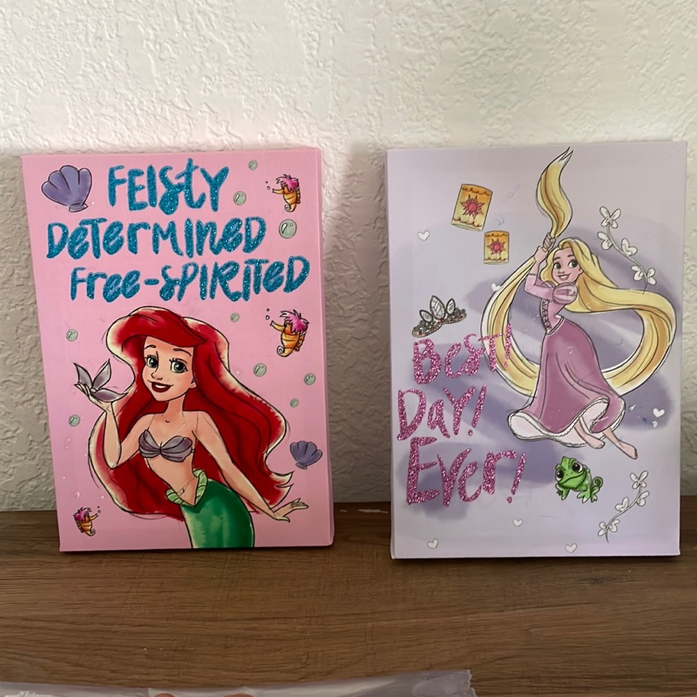 2 Disney Canvas Prints